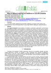 Effect of different materials and additives on concrete durability