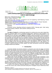 Load-carrying capacity of a composite architectural cornice with built-in water drainage