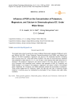 Influence of PGR on the Concentration of Potassium, Magnesium, and Calcium in Simarouba glauca DC. Under Water Stress
