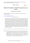 Medicinal Plants Related to Antidiabetic Properties from Latin America