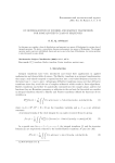 On generalization of Fourier and Hartley transforms for some quotient class of sequences