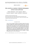 Nitric oxide (II) as a modulator of aldehyde dehydrogenase activity in human erythrocytes