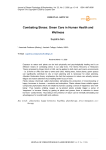 Combating stress: green care in human health and wellness