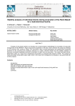 Stability analysis of individual blocks during excavation of the rock massif for a hydrotechnical facility