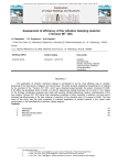 Assessment of efficiency of the vibration damping material «Teroson WT 129»