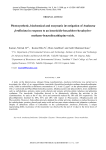 Photosynthetic, biochemical and enzymatic investigation of Anabaena fertilissima in response to an insecticide-hexachloro-hexahydro-methano-benzodioxathiepineoxide