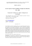 In-vitro response of Vigna aconitifolia to drought stress induced by PEG - 6000