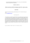 Effect of salt stress (NaCl) on biomass and K+/Na+ ratio in cotton