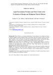 Lipid peroxidation products and nitric oxide in the evaluation of benign and malignant pleural effusion