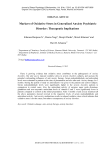 Markers of oxidative stress in generalized anxiety psychiatric disorder: therapeutic implications