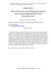 Effects of photoperiod on the haematological parameters of Clarias gariepinus fingerlings reared in water recirculatory system