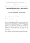 Effect of chelating agents and metal ions on nickel bioavailability and chlorophyll fluorescence response in wheat- an approach for attenuation of Ni stress