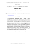 Drought and UV stress response in Spilanthes acmella Murr., (tooth-ache plant)