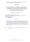 The influence of high Cd2+ concentrations on lipid peroxidation and antioxidant system function of wheat (Triticum aestivum) and rye (Secale cereale) etiolated shoots