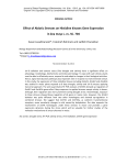 Effect of abiotic stresses on Histidine Kinases gene expression in Zea mays L. cv. Sc. 704