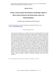 Growth, carbon isotope discrimination and nitrogen uptake in silicon and/or potassium fed barley grown under two watering regimes