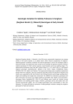 Genotypic variation for salinity tolerance in sorghum ( Sorghum bicolor (L.) Moench) genotypes at early growth stages