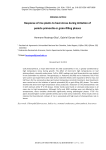 Response of rice plants to heat stress during initiation of panicle primordia or grain-filling phases