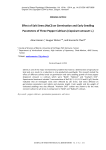 Effect of salt stress (NaCl) on germination and early seedling parameters of three pepper cultivars ( Capsicum annuum L.)