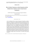 Effect of ambient temperature on body temperature and rest metabolic rate in Apodemus chevrieri during postnatal development