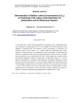 Determination of median lethal concentrations (LC 50) of carbosulfan to freshwater fish Labeo rohita (Hamilton) and its behavioural impacts