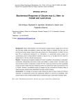 Biochemical response of Glycine max (L.) Merr. to cobalt and lead stress