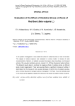 Evaluation of the effect of oxidative stress on roots of red beet ( Beta vulgaris L.)