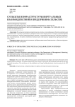 Субъекты инфраструктуры виртуальных взаимодействий в предпринимательстве