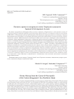 Роговое стремя из некрополя эпохи тюркских каганатов Горный-10 (Северный Алтай)
