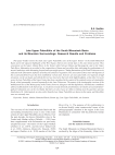 Late Upper Paleolithic of the South Minusinsk basin and its mountain surroundings: research results and problems
