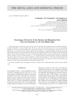 Chronology of Rock Art of the Russian and Mongolian Altai: From the Paleolithic to the Late Middle Ages