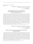 Планиграфический анализ культурного слоя стоянки раннего верхнего палеолита Сабаниха-3 (предварительные данные)