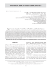 Digital Forensic Analysis of Tooth Wear in Prehistoric and Modern Humans