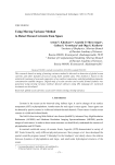 Using moving variance method to detect ocean currents from space