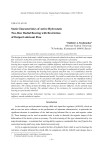 Static characteristics of active hydrostatic two-row radial bearing with restriction of output lubricant flow