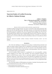 Numerical studies of coal bed fracturing for effective methane drainage