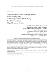 Многоканальный алгоритм обнаружения интенсивно маневрирующих воздушных целей для импульсно-доплеровской бортовой радиолокационной станции, учитывающий априорную неопределённость частотной девиации сигнала