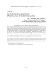 Deep purification technogenic solutions of nickel ions (II) by the modified aluminosilicate