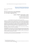 Flow past various types of vane mechanisms by a two-phase compressible flow