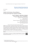 Synthetic fuel production: thermal behavior of lemon and orange peels composite fuel diesel