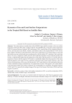 Dynamics of Sea and Land Surface Temperatures in the Tropical Belt Based on Satellite Data