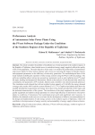 Performance Analysis of Autonomous Solar Power Plants Using the PVsyst Software Package Under the Conditions of the Southern Regions of the Republic of Tajikistan