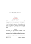 The theory of "union-distinction" as a paradigm of Gr. Palamas’ methodology
