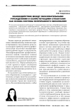 Взаимодействие между образовательными учреждениями и хозяйствующими субъектами как основа системы непрерывного образования