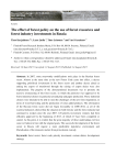 The effect of forest policy on the use of forest resources and forest industry investments in Russia