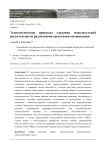 Технологические процессы удаления нежелательной растительности различными средствами механизации