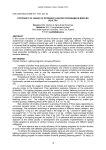 Efficiency of usage of different lighting programs in broiler poultry