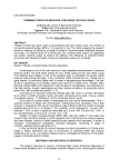 Combined feeds for broilers containing triticale grain
