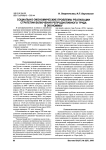 Социально-экономические проблемы реализации стратегии включения репродуктивного труда в экономику