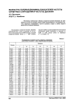 Возрастно-половая динамика показателей частоты сердечных сокращений и частоты дыхания